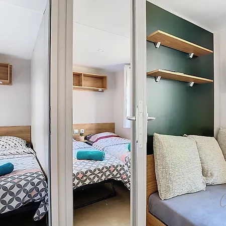 Сasa de vacaciones Mobil-home Vo 05 A - La Carabasse - Siblu Avec Piscine Payante